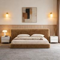 Lit pliable compressible pour la maison, cadre robuste et portable, lit d'appoint pour les séjours familiaux de nuit