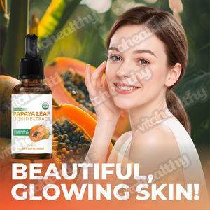 Vitahealthy OEM/ODM özel etiket fabrika kaynağı <span class=keywords><strong>Papaya</strong></span> yaprak özü sıvı destek vücut savunma sistemi ve sindirim yardım - Product Image 6