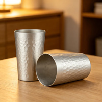 Gobelet en aluminium pour boissons froides, soda au citron, pour fêtes en plein air, gobelet en aluminium de qualité alimentaire, personnalisation