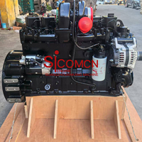 Moteur diesel 6bt59 180-250 CV certifié ISO 9001 100% neuf Sicomcn pour excavatrice sur chenilles, camion, navire, grue
