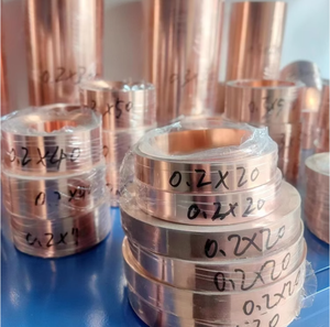 Cinta de Cobre Conductora T2 de Alta Pureza 0.15/0.2/0.3/0.4MM 10M 5M para Conexión de Baterías y Recubrimiento Térmico - Product Image 4