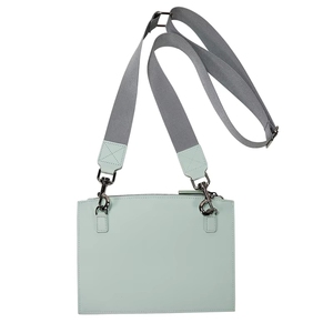 Fashionable RFID Waterproof Anti-Theft Soft PU Material 24L School Manufacturer Custom Design Light Blue Unisex Laptop Backpack - Product Image 6