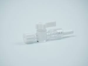 อะแดปเตอร์ OEM/ODM แบบหัวเดียวสองทางสำหรับเข็มฉีดยา/เข็ม  แบบล็อค Luer ตัวผู้/ตัวเมีย วัสดุ PC/PE - Product Image 4