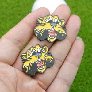 Monedas de desafío de golf de metal esmaltado suave al por mayor, marcadores de pelotas de golf personalizados - Product Image 4