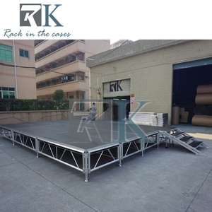 เวทีคอนเสิร์ตอลูมิเนียมแบบโมดูลาร์ เวทีพกพาสำหรับงานดนตรีกลางแจ้ง - Product Image 2