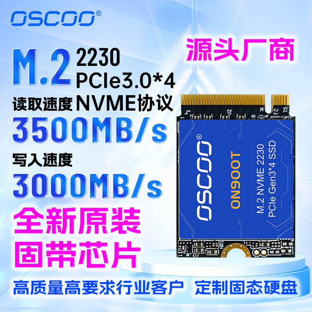 OscOO M.2 2230 NVMe PCIe 3.0 SSD 512GB 1TB High Speed Gaming Storage For Mini PCs