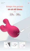 Полностью силиконовый USB-вибратор с 20 режимами вибрации, имитацией оральных ласк, водонепроницаемый (IPX7), с эффектом реалистичного прикосновения, для стимуляции точки G, для женщин