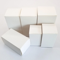 Boîtes rectangulaires blanches personnalisées pour produits de soin de la peau, cadeaux de Noël, en carton, avec crème pour les yeux et nettoyant visage