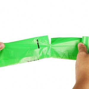 Sacs à déjections canines biodégradables et écologiques EPI, en LDPE, impression en gravure, produits de nettoyage et de toilettage pour animaux de compagnie, usage domestique, HJ - Product Image 5