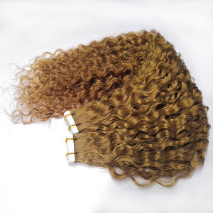 Lanxun 2025 מפעל מחיר גבוה בתולה לציפורן שיער סרט שיער 100% אירופאי - Product Image 5