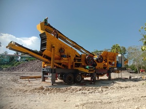 Mobile Quarry Crusher <b>Machine</b> with AC Motor Max.300t/h Capacity for Large-Scale Stone <b>Mining</b> Projects - Product Image 2