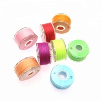 Bobine et fil à broder en coton et plastique, accessoires de couture portables pour la maison, 25 couleurs, 36 couleurs, planche à enrouler le fil