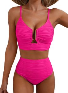 Maillot de bain une pièce sexy pour femme, col en V, ajouré, en nylon et élasthanne, Monokini - Product Image 4