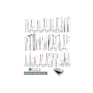 Gastrectomía Juego mediano de 31 piezas Eliminación de todas las partes del estómago, juego de Cirugía de gastrectomía Instrumento Médico Quirúrgico - Product Image 1