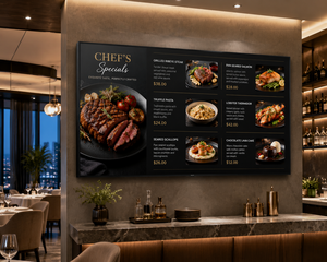 Panel LCD AUO Berkualitas Tinggi 65 Inci 1920*1080 500Nit Hemat Biaya untuk Digital Signage - Tersedia dalam Format Potret/Lanskap - Product Image 2