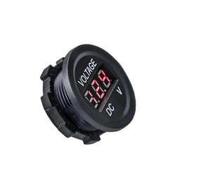 Détecteur de tension, testeur de tension numérique LED, petit voltmètre pour moto, camion, camping-car - Product Image 1