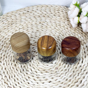 Uso en dispensario, 5ml, 9ml, extracto de flor, tarro concentrado, embalaje de cera a prueba de niños, tarros transparentes de vidrio con tapas CR - Product Image 3