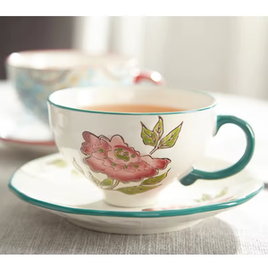 Tazas <span class=keywords><strong>de</strong></span> Espresso <span class=keywords><strong>de</strong></span> Cerámica para la Familia, Reutilizables y Libres <span class=keywords><strong>de</strong></span> Plomo, para Manos Grandes y Pequeñas - Product Image 2