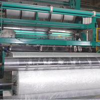 Tissu composite en fibre de verre haute résistance CSM, tissé en mèches coupées, pour éoliennes, bateaux, voitures, avions