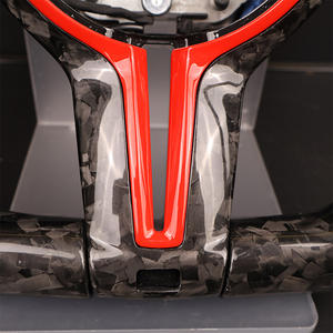 Volante Deportivo de Fibra de Carbono Forjado en Oferta para <span class=keywords><strong>BMW</strong></span> Z4 E89 E65 E71 E91 M2 X1 X3 F13 F16 F32 F90 535i <span class=keywords><strong>335i</strong></span> - Product Image 4