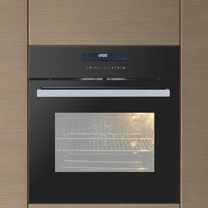 Gran oferta, hornos integrados de 60cm <span class=keywords><strong>para</strong></span> hornear y freidora de aire, <span class=keywords><strong>horno</strong></span> de <span class=keywords><strong>Pizza</strong></span>, <span class=keywords><strong>horno</strong></span> eléctrico multifunción, electrodomésticos de cocina, <span class=keywords><strong>ventilador</strong></span> de convección - Product Image 1