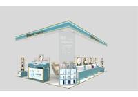 Kiosque de parfum de centre commercial écologique moderne Design Retail Store Island pour vitrine à vendre