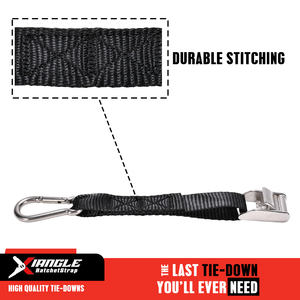 <span class=keywords><strong>Sangle</strong></span> <span class=keywords><strong>d</strong></span>'<span class=keywords><strong>arrimage</strong></span> à boucle à came en acier inoxydable de qualité marine, 1 pouce, 250 kg, avec mousqueton <span class=keywords><strong>pour</strong></span> équipement tout-terrain, directement de l'usine - Product Image 3