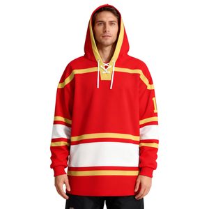 Jersey de Hockey sobre Hielo Sublimado de Secado Rápido, Antibacteriano, Unisex, con Logotipo Personalizado, Transpirable y de Alta Calidad, Servicio OEM - Product Image 2