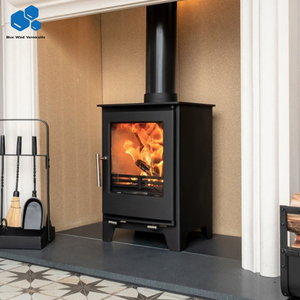 Bluewind Calefacción central automática de agua <span class=keywords><strong>Chimenea</strong></span> doméstica independiente <span class=keywords><strong>Chimenea</strong></span> 10kW Estufa de leña interior moderna - Product Image 1