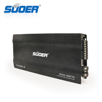 Pour Suoer TA-120.4 Design moderne amplificateur de puissance de voiture à 4 canaux 12V 1500W gamme complète classe AB avec croisements
