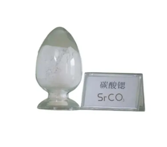 ความบริสุทธิ์สูง 98% ขั้นต่ําสตรอนเซียมคาร์บอเนต Srco3 CAS 1633-05-2 ราคาสตรอนเซียมคาร์บอเนต