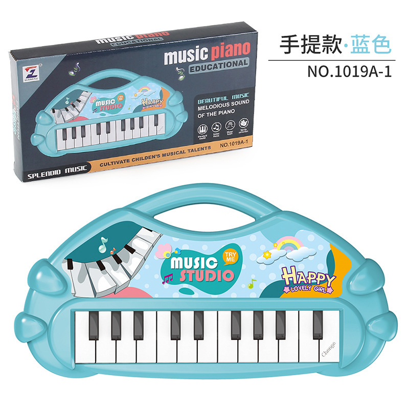 1019a-1 clavier électronique portatif bleu 151g