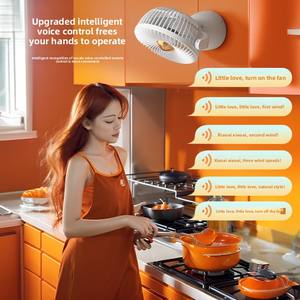 Ventilador <span class=keywords><strong>de</strong></span> circulación <span class=keywords><strong>de</strong></span> mesa con Control <span class=keywords><strong>de</strong></span> <span class=keywords><strong>voz</strong></span> inteligente recargable por USB, batería <span class=keywords><strong>de</strong></span> larga duración para coche, exterior, hogar, dormitorio, oficina, uso doméstico - Product Image 2