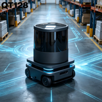 HESAI QT128 LiDAR automobile 128 lignes 360° ultra grand angle courte portée pour ADAS, montage intégré, 1,15 M points/seconde, 940 nm