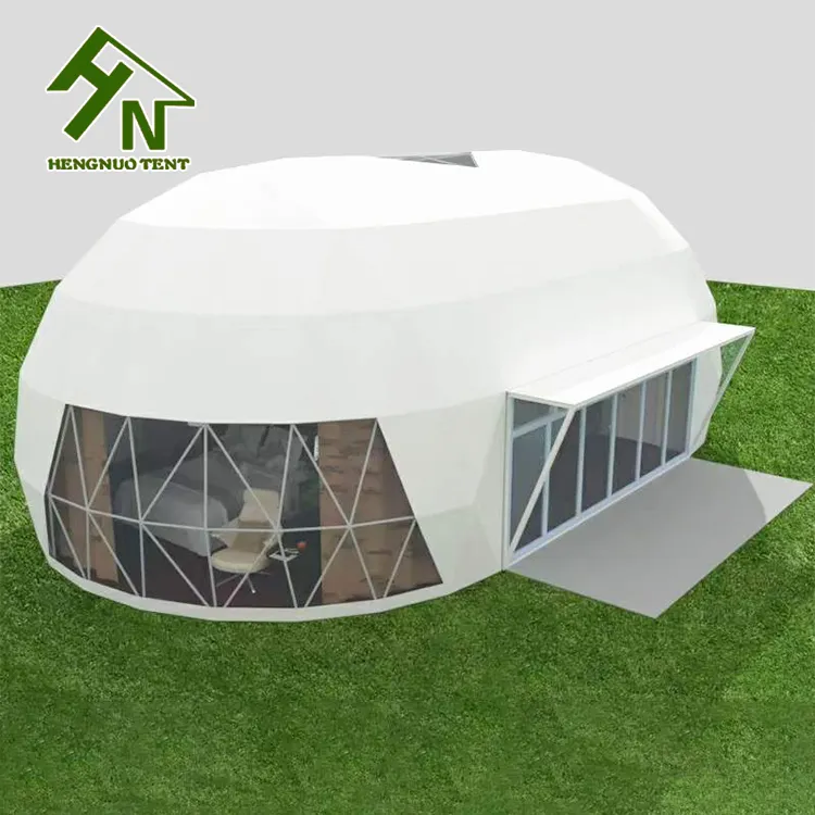 बिक्री के लिए लक्जरी होटल डेरा डाले हुए रिसॉर्ट दीर्घवृत्त गुंबद तम्बू