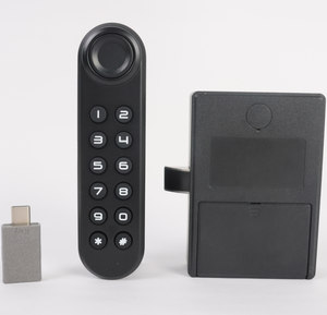 Serrure de meuble intelligente Qidots F035 sans clé avec clavier à boutons en alliage de zinc, multifonction <span class=keywords><strong>pour</strong></span> hôtels et chambres - Product Image 3