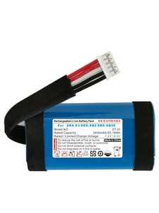 Batterie <span class=keywords><strong>Li</strong></span>-<span class=keywords><strong>ion</strong></span> ST-01 7.4V 3400mAh 18650-2S pour haut-parleur intelligent BlueTooth SRS-X3 SRS-XB2 SRS-XB20 Z216 - Product Image 2
