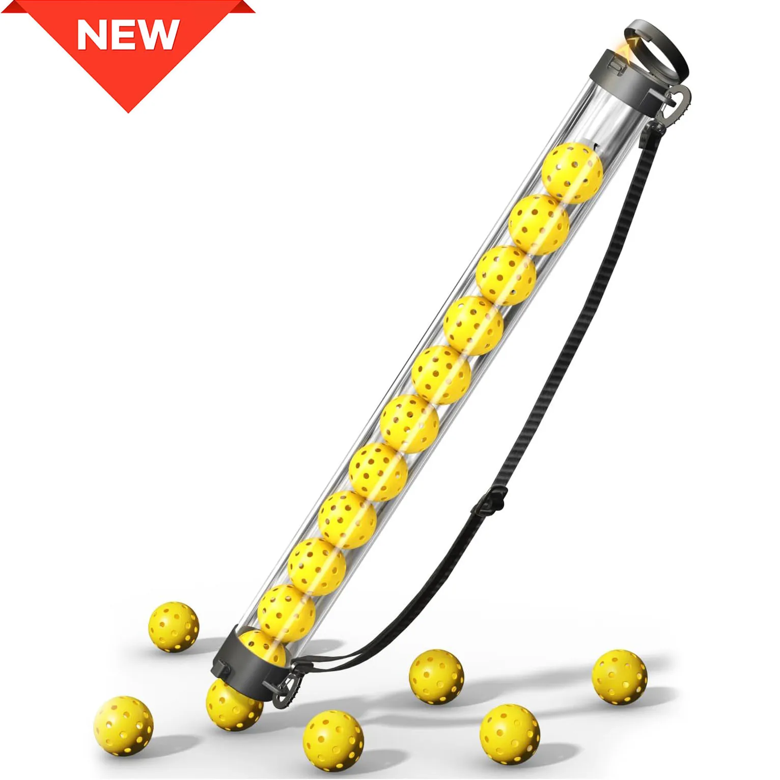 PT02 Hot Sell Pickleball Pickup Tube, Pickleball Ball Picker Hopper Tube, Pickleball Picker Upper