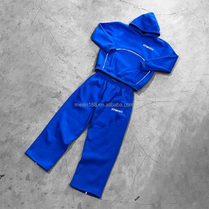 Custom Sweat <b>Suit</b> Men High Quality Cotton Heavyweight Casual <b>Jogging</b> <b>Suit</b> Sweatpants and Hoodie Set 2 Piece Set Manufacturer - Product Image 1