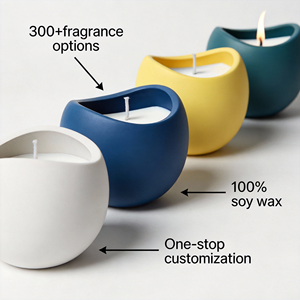 Ventes en gros de bougies aromatiques créatives en cire de soja parfumées pour la <span class=keywords><strong>d</strong></span>écoration <span class=keywords><strong>d</strong></span>'hôtels, la Saint-Valentin, les anniversaires - Product Image 2