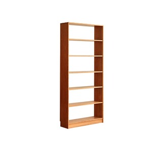 North American Cherry <b>Wood</b> Floor To Ceiling <b>Bookcase</b> 20mm <b>Solid</b> <b>Wood</b> Adjustable Shelf Office Library Storage Display Rack - Product Image 4