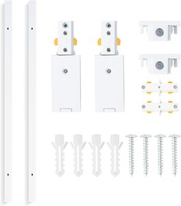 Tùy chỉnh 3-dây nhôm theo dõi hệ thống Trắng sống kết thúc thức ăn LED Bề mặt gắn nam châm đường sắt phụ kiện có sẵn nhà máy - Product Image 6