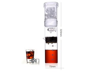 Cafetière pour brassage à froid, ml, <span class=keywords><strong>filtre</strong></span> à café portatif réutilisable, en verre, <span class=keywords><strong>percolateur</strong></span> Espresso, outils barista, cafetière glacée - Product Image 1