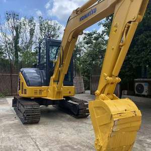 Komatsu PC55 PC60 Mini pelleteuses d'occasion 5.5 tonnes Cabine hydraulique sur chenilles Machines Japon Vente 2022 Modèle Moteur japonais d'origine - Product Image 3