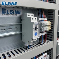 Minuteur analogique Elsine TB45 à programmation quotidienne, interrupteur horaire sur rail DIN 16A 110-250V, minuteur mécanique