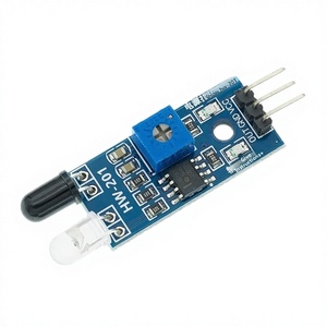 Module de capteur photoélectrique infrarouge à faisceau traversant pour suivi de ligne et évitement d'obstacles pour voiture intelligente 3.3-5V - Product Image 1