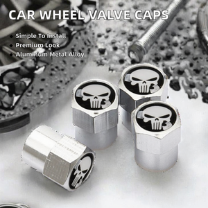 LISM 4pcs/set Aluminum Alloy Luxury Car Tire Valve <b>Caps</b> <b>Stem</b> Covers Accessories for Micra Patrol Pulsar - Product Image 2
