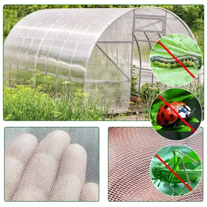Jaring plastik anti serangga, jaring Taman anti serangga untuk rumah kaca/nyamuk 100%