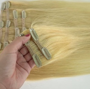Extensions de cheveux vierges vietnamiens Rusa de haute qualité, texture raide/ondulée/bouclée, pointe plate normale, vente en gros - Product Image 2