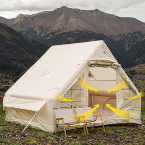 Portable coupe-vent neige anti-poussière tente de Camping en plein <span class=keywords><strong>air</strong></span> imperméable Oxford épaissi <span class=keywords><strong>PVC</strong></span> tissu gonflable <span class=keywords><strong>Air</strong></span> tente quatre saisons - Product Image 6